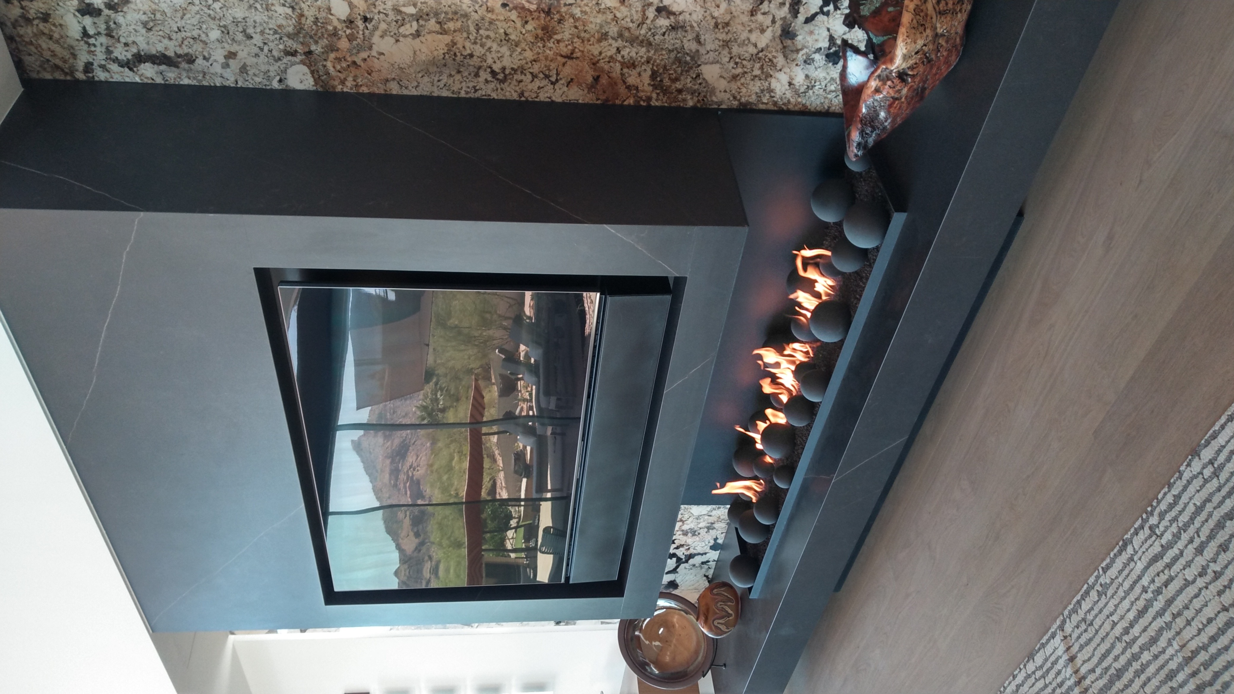 Modern Fireplace Design Example