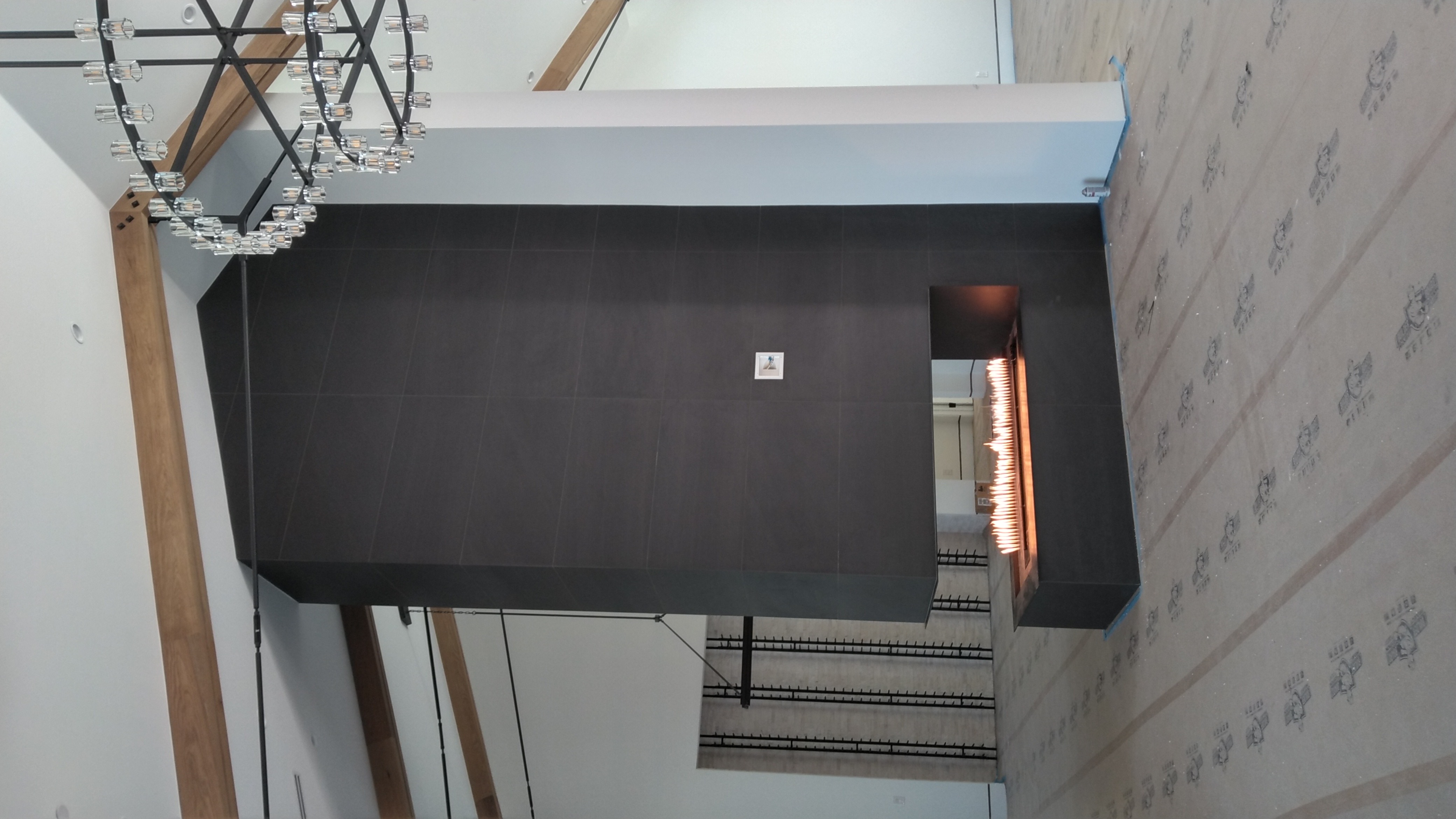 Fireplace Renovation Project Example